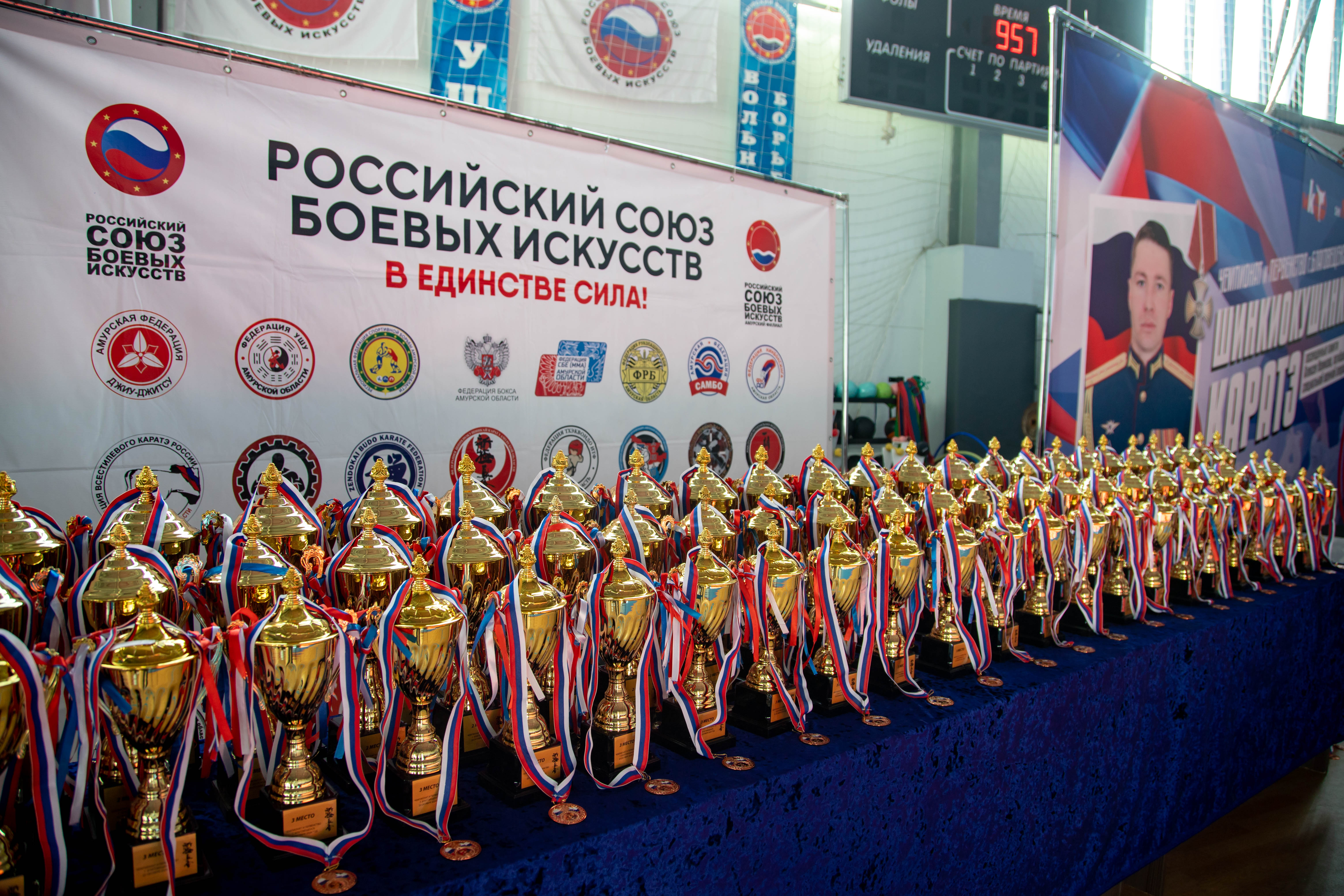 Команда юных каратистов из Благовещенска заняла первое место в первенстве по шинкиокушинкай карате