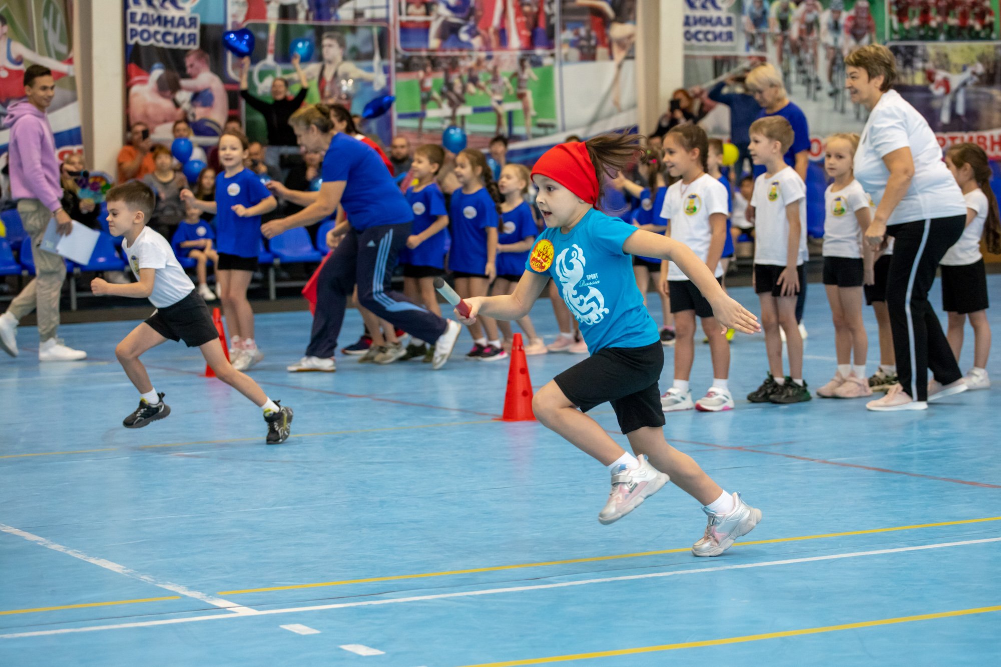 Благовещенские дошколята сразились в "Baby спринте"