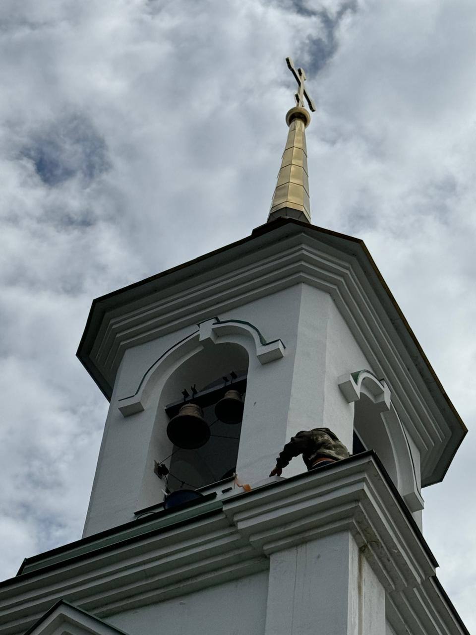 Колокольню Храма Албазинской иконы Божией Матери в Благовещенске спасли от подтоплений