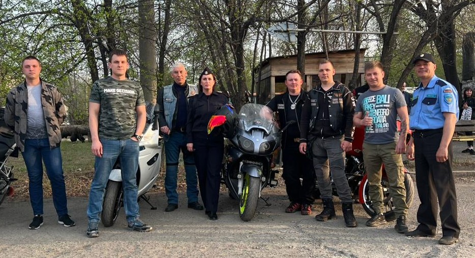 Мотоциклистам напомнили о правилах безопасности