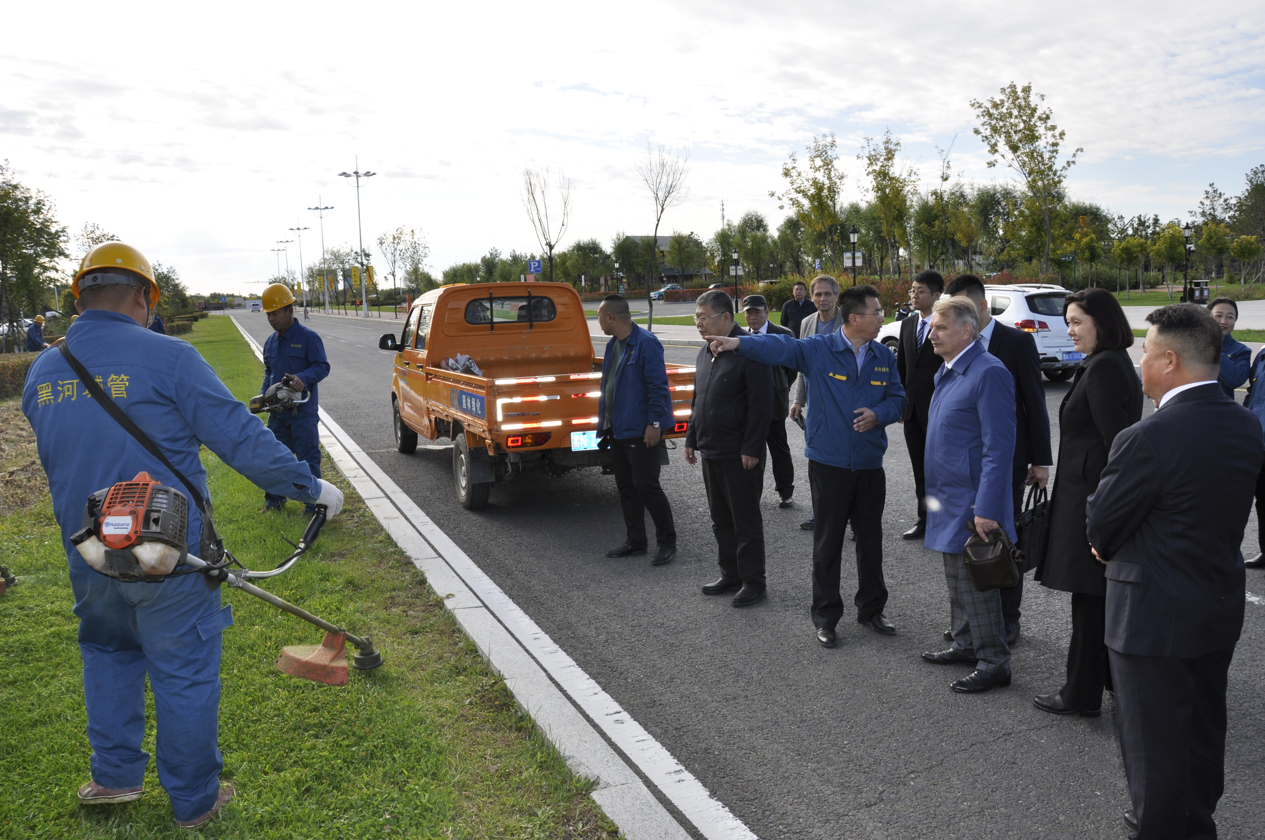 Благовещенск будет перенимать опыт благоустройства и озеленения Хэйхэ