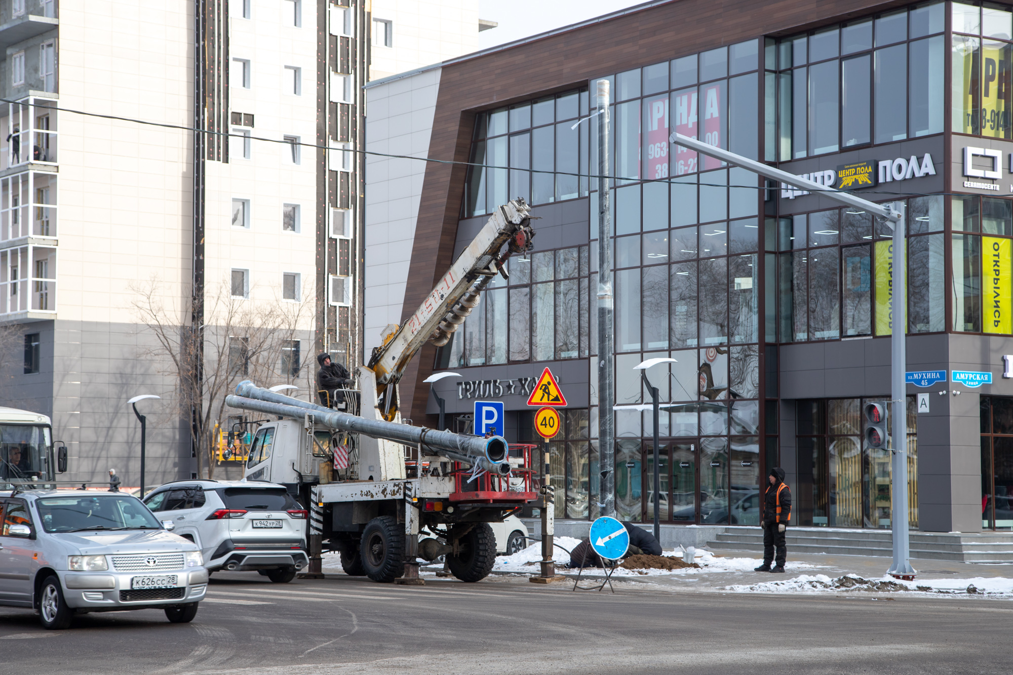В Благовещенске благодаря нацпроекту «Безопасные качественные дороги» сократилось число аварийных участков