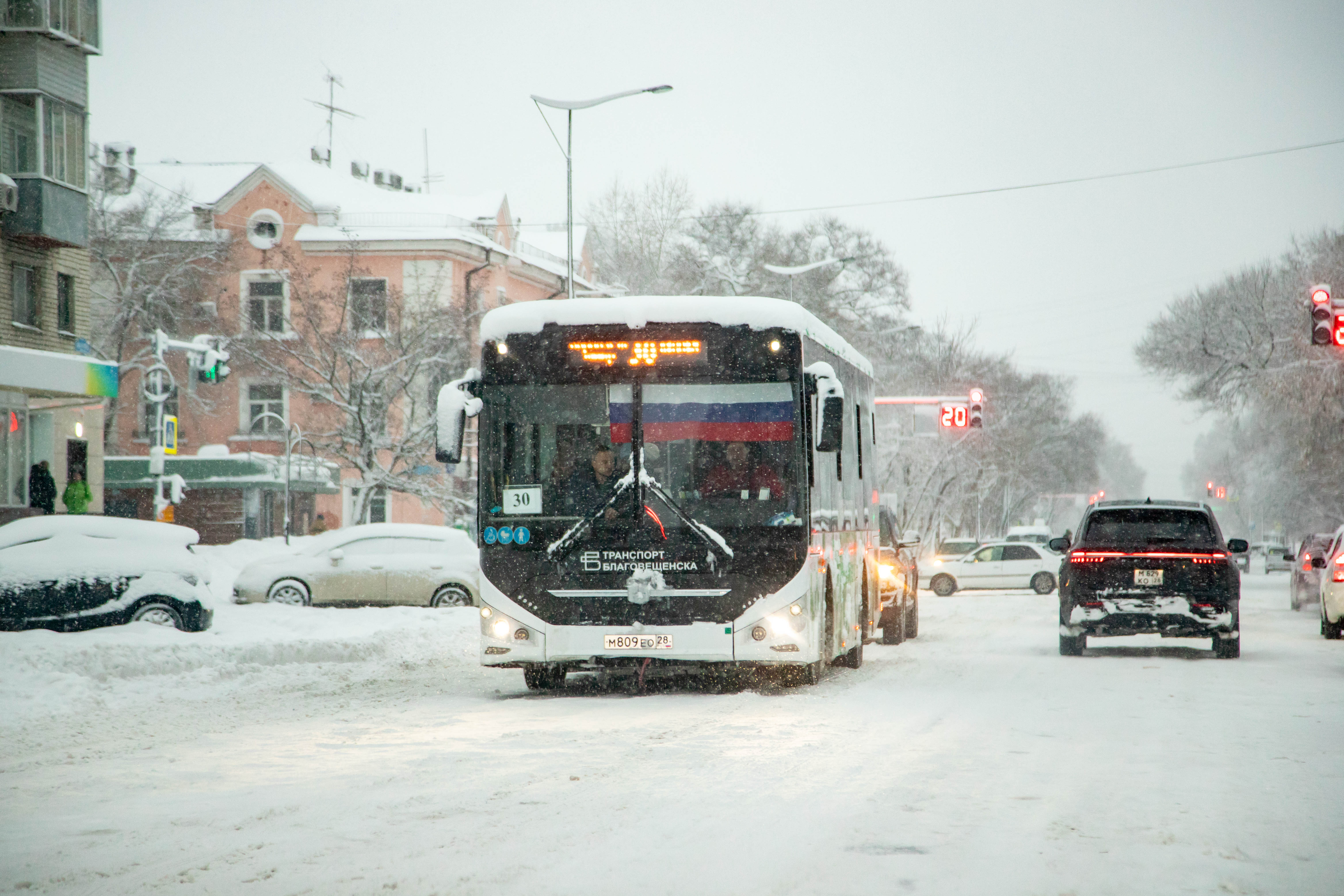 Благовещенская «семёрка» вернулась к работе