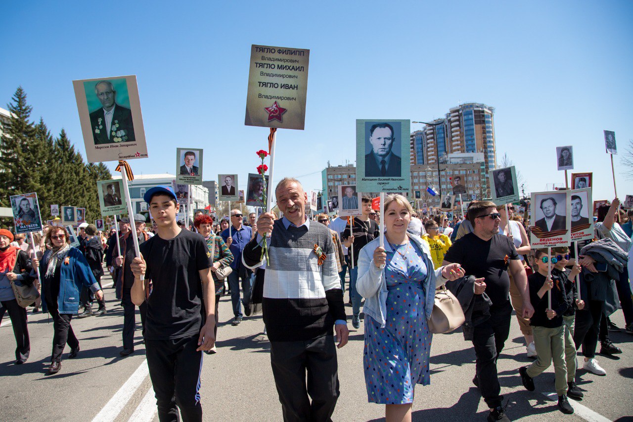 Юбилей Победы: когда благовещенцы могут присоединиться к «Бессмертному полку России»?