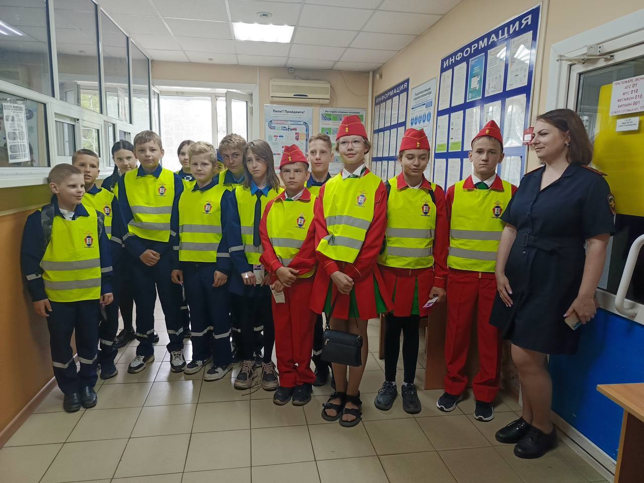 Госавтоинспекция Благовещенска провела экскурсию для школьников