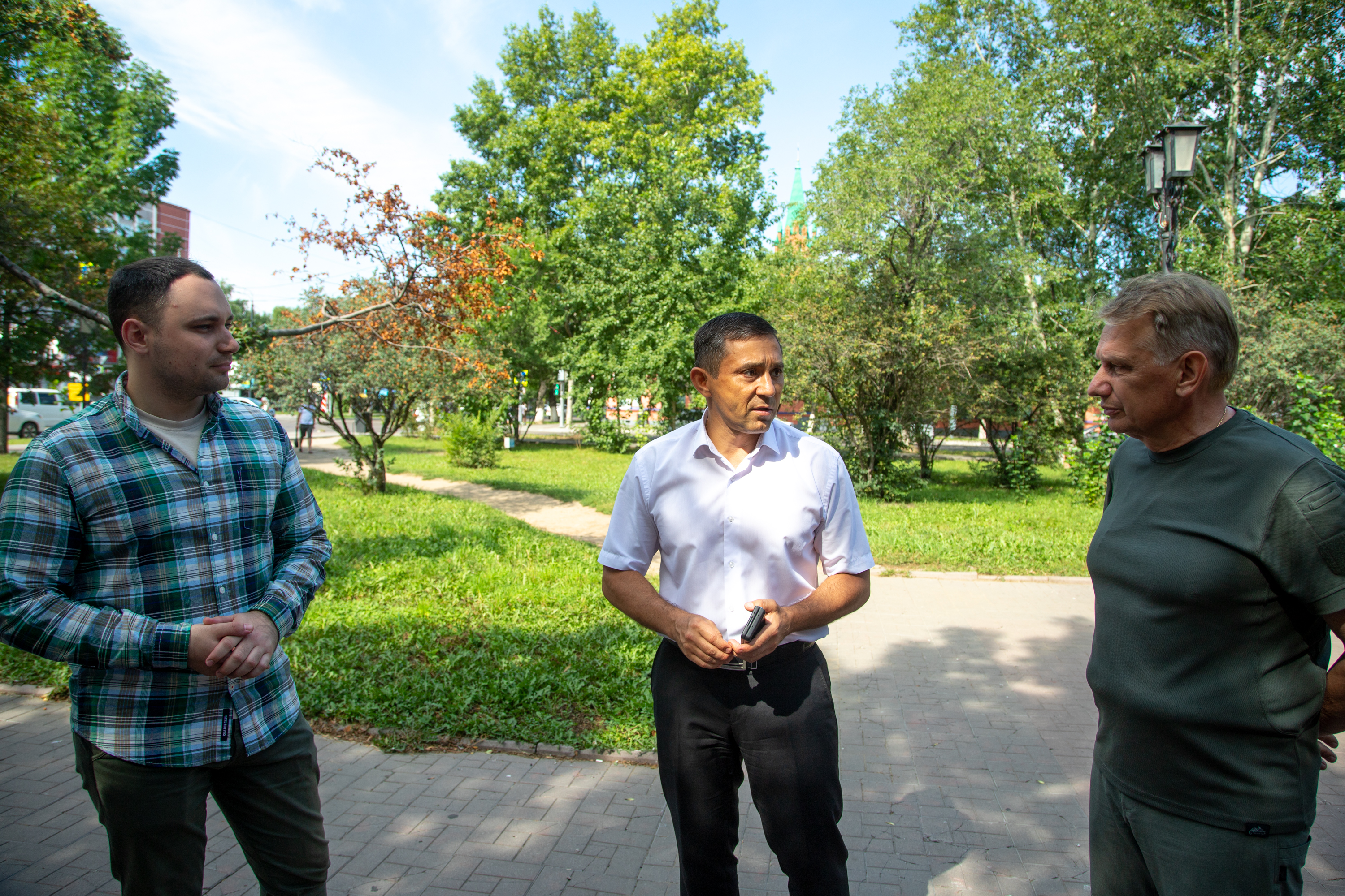 В центре Благовещенска появится зеленый благоустроенный квартал с кинотеатром под открытым небом 
