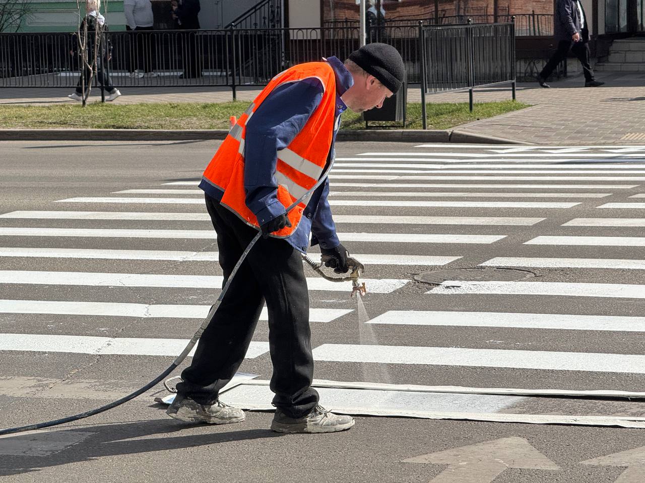 Игнатьевское шоссе, Мухина, Театральная: на каких улицах «оживили» дорожную разметку