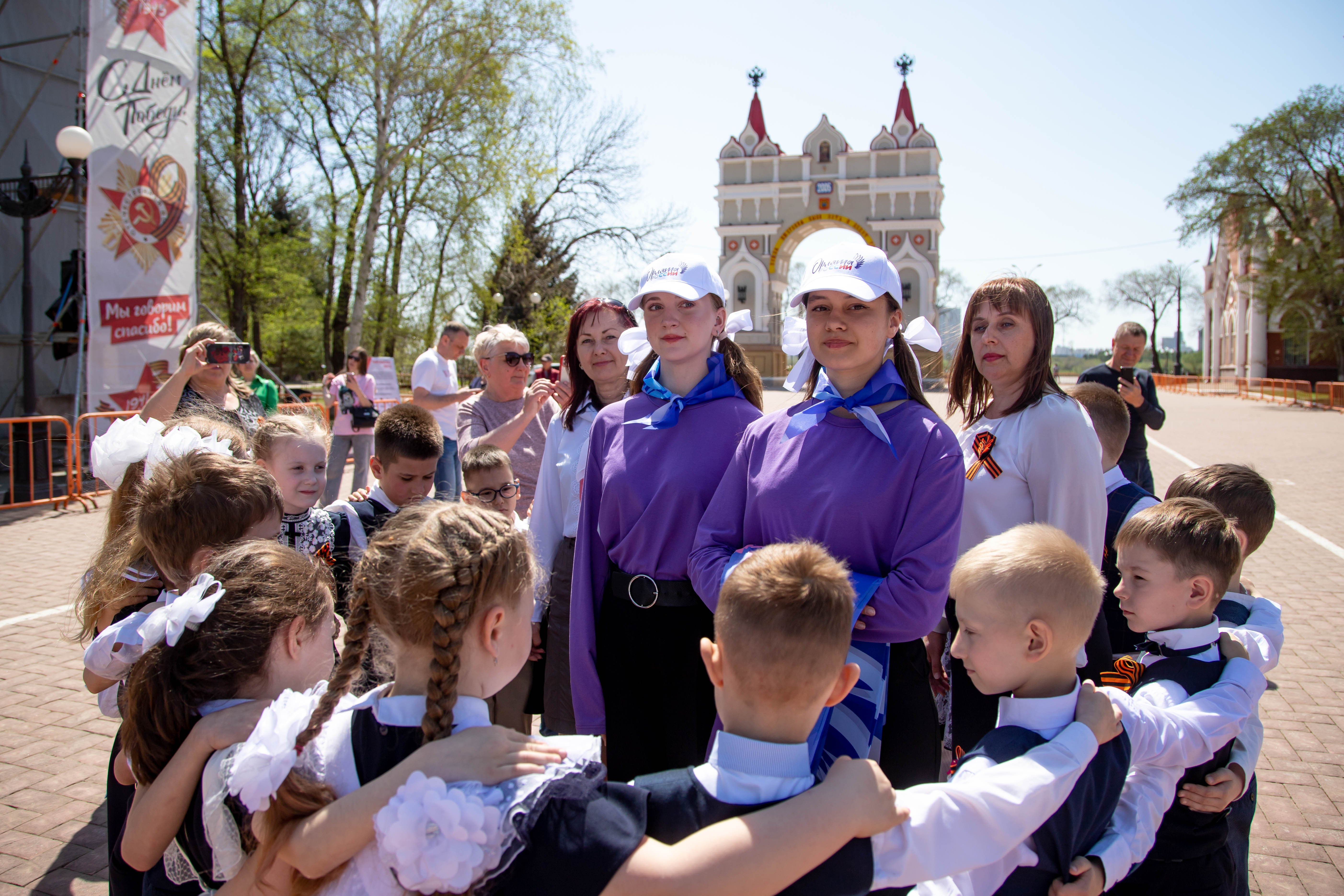 Почти две сотни юных благовещенцев стали «Орлятами России»