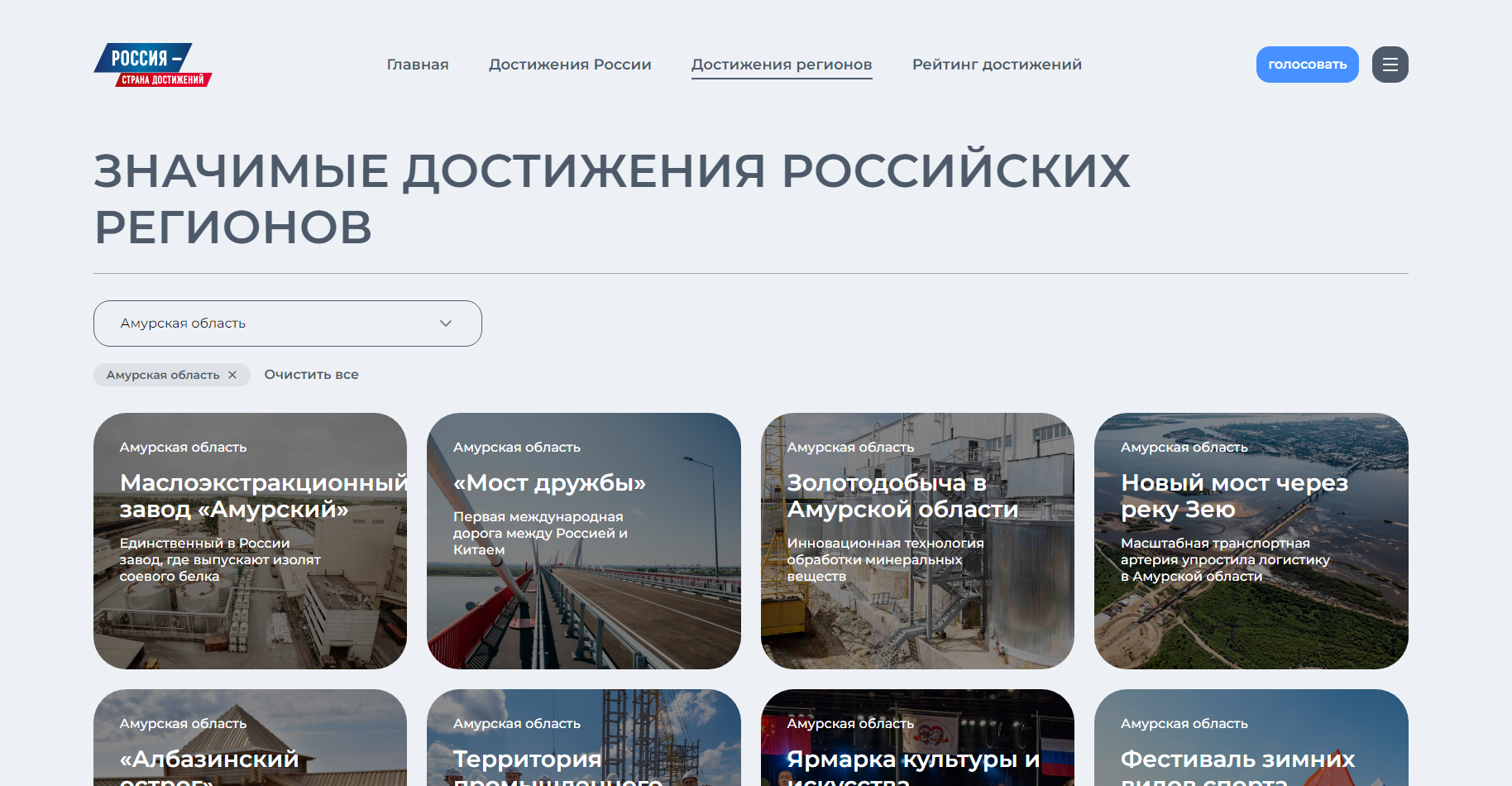 Значимые достижения Благовещенска просят выбрать жителей областного центра