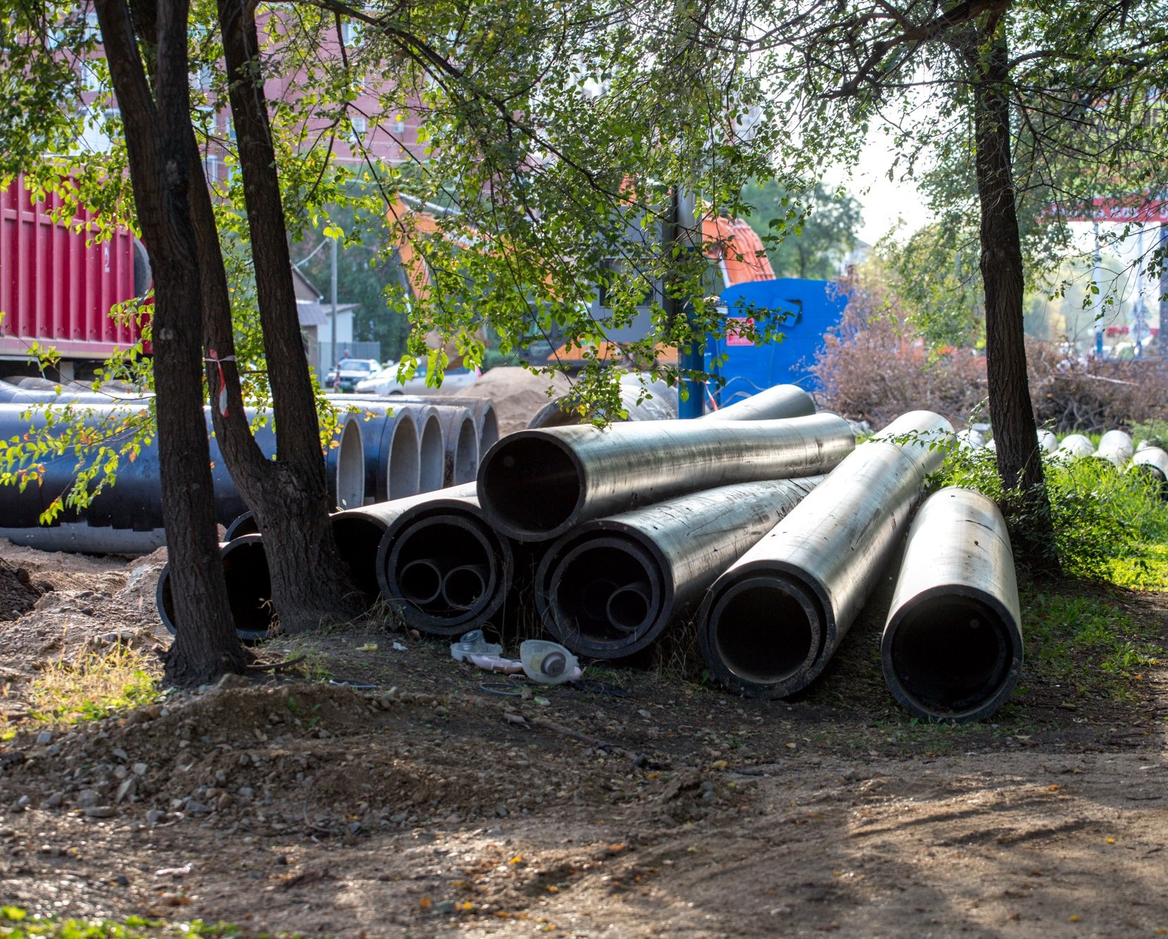 В Благовещенске на Горького построят участок тепловой сети 