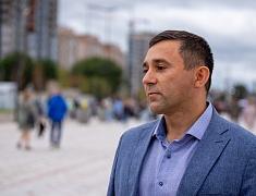 Торжественное открытие набережной реки Зея