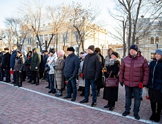 В Благовещенске почтили память погибших во время блокады Ленинграда