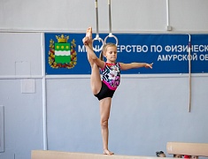 Чемпионат по спортивной гимнастике в Благовещенске посвятили герою СВО