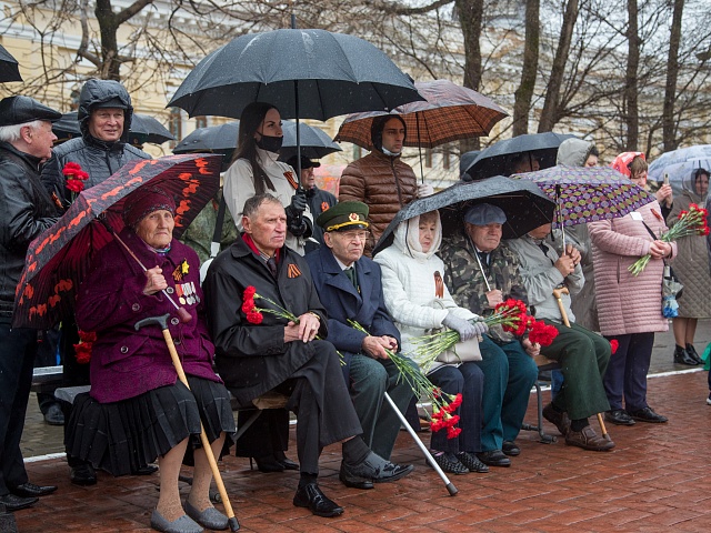Митинг, посвященный 78 годовщине Победы в Великой Отечественной Войне, прошел в Благовещенске