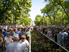 В Благовещенске открыли временный мемориал памяти участников локальных войн и конфликтов