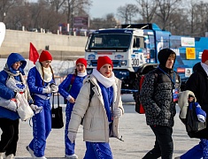 На Амуре между Благовещенском и Хэйхэ прошли Российско-китайские зимние игры