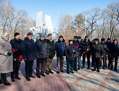 В Благовещенске почтили память воинов-интернационалистов