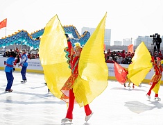 На Амуре между Благовещенском и Хэйхэ прошли Российско-китайские зимние игры