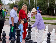 Торжественное открытие набережной реки Зея