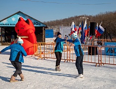 В Благовещенске прошла «Лыжня России»