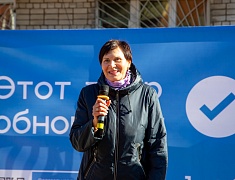 Открытие обновлённого двора на Чайковского, 47