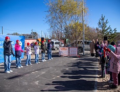 В Благовещенске открыли ещё 3 обновлённые детские площадки