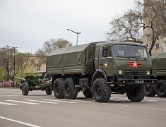 Торжественное прохождение войск в честь Дня Победы