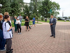 В Благовещенск на IX Международный фестиваль «Детство на Амуре» прибыла детская делегация из ДНР