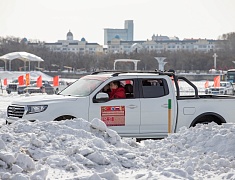 На Амуре между Благовещенском и Хэйхэ прошли Российско-китайские зимние игры