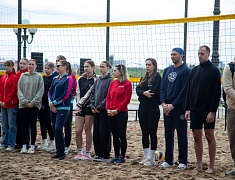 Турнир по пляжному волейболу с участием ветеранов СВО прошел в Благовещенске