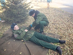 Учебно-тренировочные занятия в лицее №6