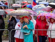 Концерт в поддержку референдума в ЛНР, ДНР, а также в Херсонской и Запорожской областях прошел в Благовещенске