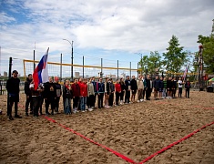 Турнир по пляжному волейболу с участием ветеранов СВО прошел в Благовещенске