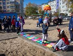 В Благовещенске открыли территории, благоустроенные по программе «1000 дворов» 