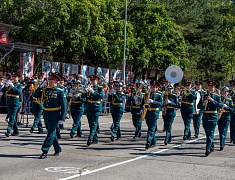 Благовещенские курсанты приняли воинскую присягу на плацу ДВОКУ