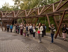  В Первомайском парке назвали лучшие работы в стиле лэнд-арт