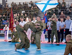 Открытый чемпионат Благовещенска среди силовых структур по армейскому рукопашному бою на кубок ДВОКУ
