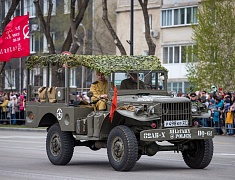 Торжественное прохождение войск в честь Дня Победы
