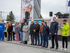 Легкоатлетическая эстафета "Амурской правды", посвящённая Дню Победы