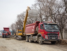Мэр Благовещенска Олег Имамеев проконтролировал ход работ на улице Ленина