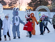 В Благовещенске проводили 2022 год