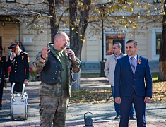 Автобус Победы вернулся в Благовещенск