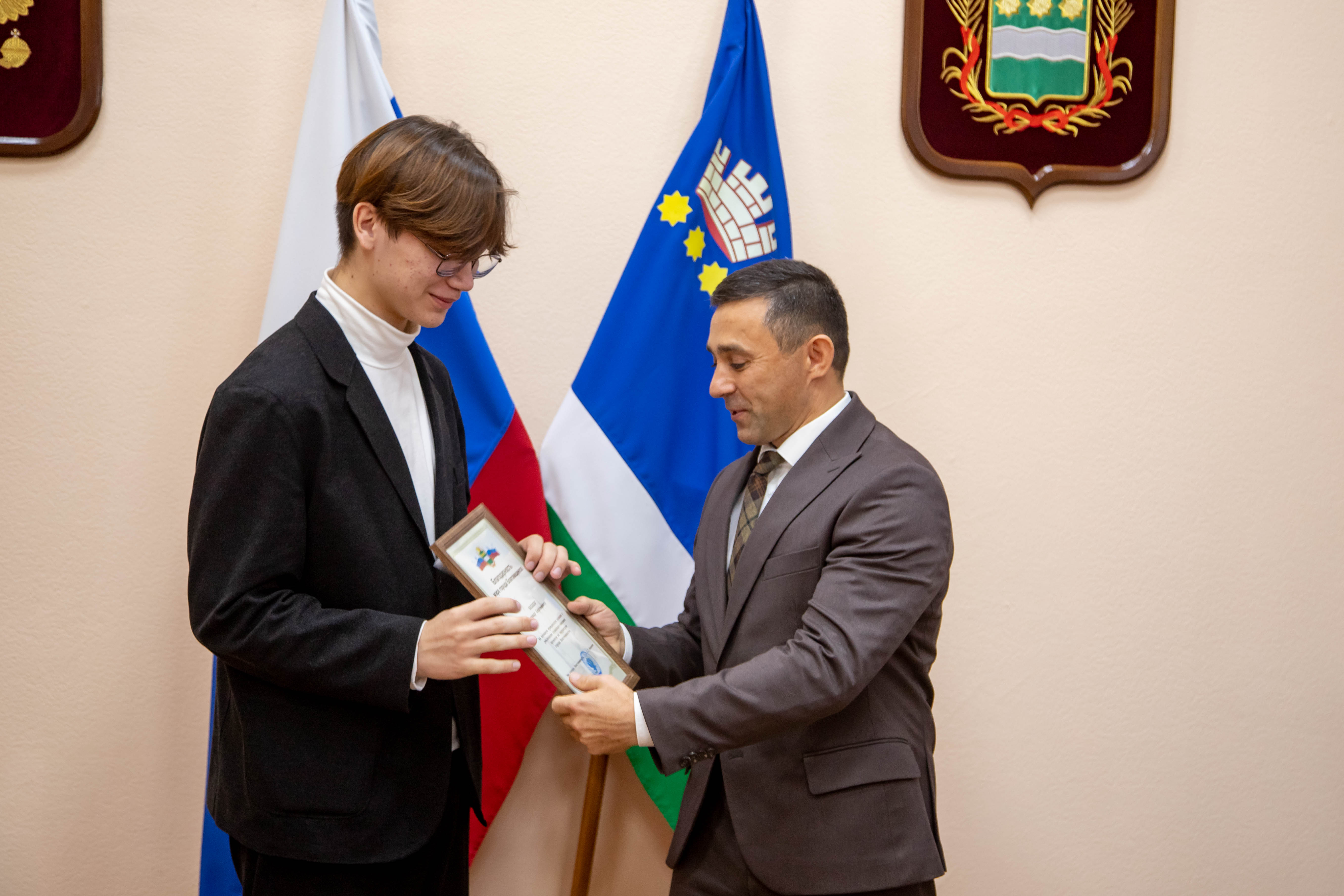 Встреча мэра Благовещенска с активистами "Движение первых"