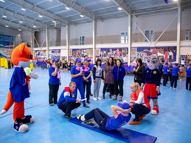 Знакомство спортивной делегации из Хэйхэ с комплексом ГТО