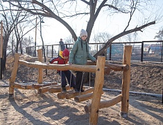 В  Плодопитомнике открыли новую общественную территорию