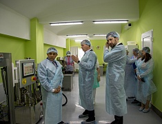 Мэр Олег Имамеев посетил производственный комплекс "Аметис"