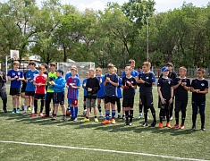 На базе стадиона гимназии №1 стартовали «Футбольные каникулы»