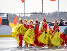 На Амуре между Благовещенском и Хэйхэ прошли Российско-китайские зимние игры
