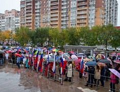 Концерт в поддержку референдума в ЛНР, ДНР, а также в Херсонской и Запорожской областях прошел в Благовещенске