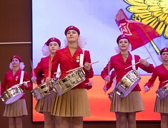 В школе №16 открыли месячник оборонно-массовой, военно-патриотической и спортивной работы